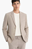 Modern Fit Penye Blazer Ceket