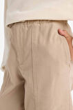 Kız Çocuk Wide Leg Geniş Paça Pamuklu Pantolon
