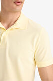 DeFacto %100 Pamuk Slim Fit Dar Kesim Polo Yaka Kısa Kollu Pamuklu Nakışlı Pike Tişört E2633AX25SMYL498