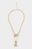 Kadın Gold Charmlı Kolye