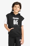 DeFacto 3'lü Takım Kısa Kollu Tişört Sweatshirt Eşofman Altı Erkek Çocuk G0629A826SMBK81
