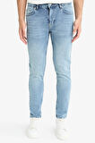 Pedro Slim Fit Dar Kalıp Normal Bel Dar Paça Jean Pantolon