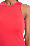 DeFactoFit Slim Fit Dar Kesim Basic Düz Bisiklet Yaka Kırmızı Sporcu Atlet F3265AX25SMRD197