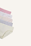 Kız Çocuk 5'li Slip Külot