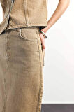Long Fit Midi Jean Etek