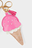 Kadın Dondurmalı Charm Anahtarlık