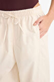 Coool Barrel Fit Normal Bel Gabardin Pantolon