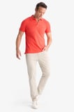 DeFacto %100 Pamuk Slim Fit Dar Kesim Polo Yaka Nakışlı Kısa Kollu Tişört D7665AX25SPRD28