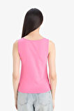 Slim Fit Dar Kesim Basic Düz Yuvarlak Yaka Atlet