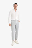 Jogger Fit Cepli Esnek Kumaş Düz Paça Pantolon