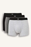 Regular Fit 3'lü Boxer