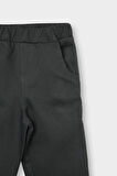 Erkek Bebek Etiket Baskılı Gabardin Pantolon