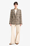 Regular Fit Ceket Yaka Blazer Ceket