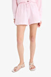 DeFacto Coool A Kesim Esnek Belli Bağcıklı Müslin Şort F2242AX25SMPN343