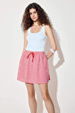 Fitted U Yaka Fitilli Kaşkorse Atlet