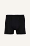 Regular Fit Retro Desenli 3'lü Boxer