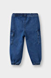 Erkek Bebek Jogger Fit Jean Pantolon