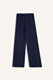Coool Wide Leg Normal Bel Müslin Pantolon
