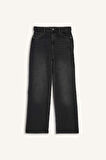 90's Wide Leg Yüksek Bel Uzun Jean Pantolon