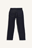 Erkek Çocuk Straight Fit Düz Paça Jean Polar Astarlı Pantolon