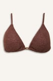 Regular Fıt Bürümcük Bikini Üstü
