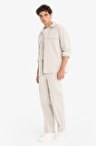 Wide Leg Geniş Paça Fitilli Kadife Pantolon