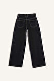 Kız Çocuk Wide Leg Geniş Paça Jean Pantolon