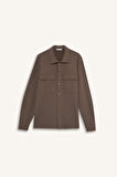 Regular Fit Twill Uzun Kollu Gömlek