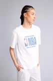 Defacto G0714AXER105 Ekru NBA Wordmark Relax Fıt Tişört
