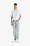 DeFacto %100 Pamuk 90's Slim Fit Dar Kalıp Yüksek Bel Dar Paça Jean Yıkamalı Pantolon F3903AX25SMNM39