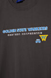 DeFactoFit NBA Golden State Warriors Boxy Fit Bisiklet Yaka Kısa Kollu Tişört