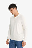 Standart Fit Polo Yaka Triko Kazak