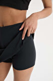 DeFactoFit Standart Fit İçi Taytlı Mini Etek