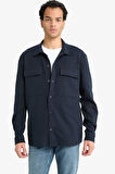 Regular Fit Twill Uzun Kollu Gömlek