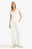 Regular Fit Wrap Yaka Bluz