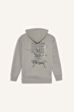 One Piece Boxy Fit Kapüşonlu Baskılı Sweatshirt