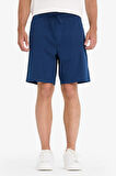 Relax Fit Gabardin Bermuda Şort