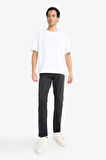 Pedro Slim Fit Dar Kalıp Normal Bel Dar Paça Jean Pantolon