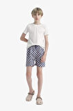 Erkek Çocuk Desenli Deniz Şortu