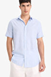Pamuklu Kısa Kollu Gömlek