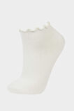 Kadın 3'lü Pamuklu Patik Çorap