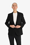 Regular Fit Düğmeli Blazer Ceket