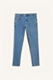 Pedro Slim Fit Dar Kalıp Normal Bel Dar Paça Jean Pantolon