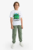 Erkek Çocuk Jogger Fit Gabardin Pantolon