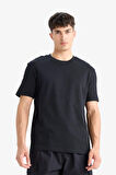 DeFacto %100 Pamuk Regular Fit Bisiklet Yaka Kısa Kollu Tişört E7961AX25AUBK81