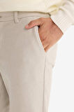 Regular Fit Düz Paça Chino Pantolon