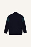 DeFactoFit Boxy Fit Dik Yaka Yarım Fermuarlı Sporcu Sweatshirt 
