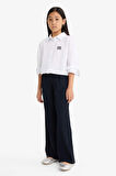 Kız Çocuk Straight Wide Geniş Bol Paça Pantolon