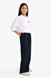 Kız Çocuk Straight Wide Geniş Bol Paça Pantolon