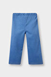 Kız Bebek Wide Leg Jean Görünümlü Pantolon